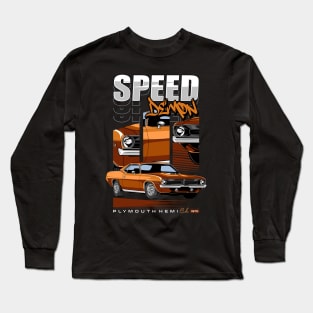 Retro 1970 Hemi Cuda Long Sleeve T-Shirt